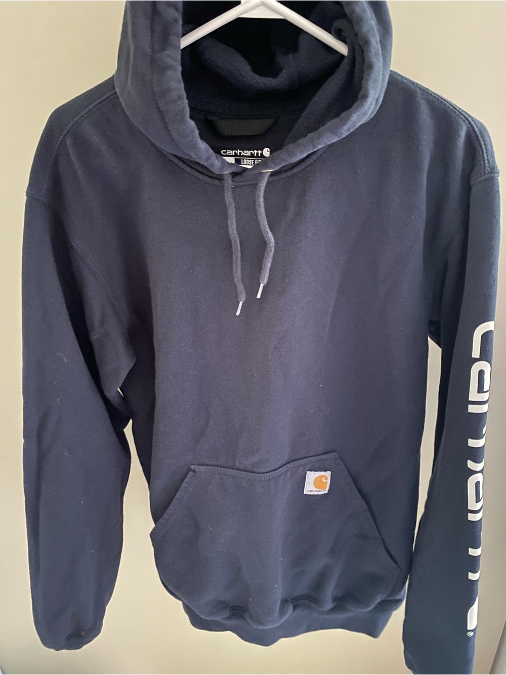 Carhartt Pullover Hoodie with Sleeve Logo